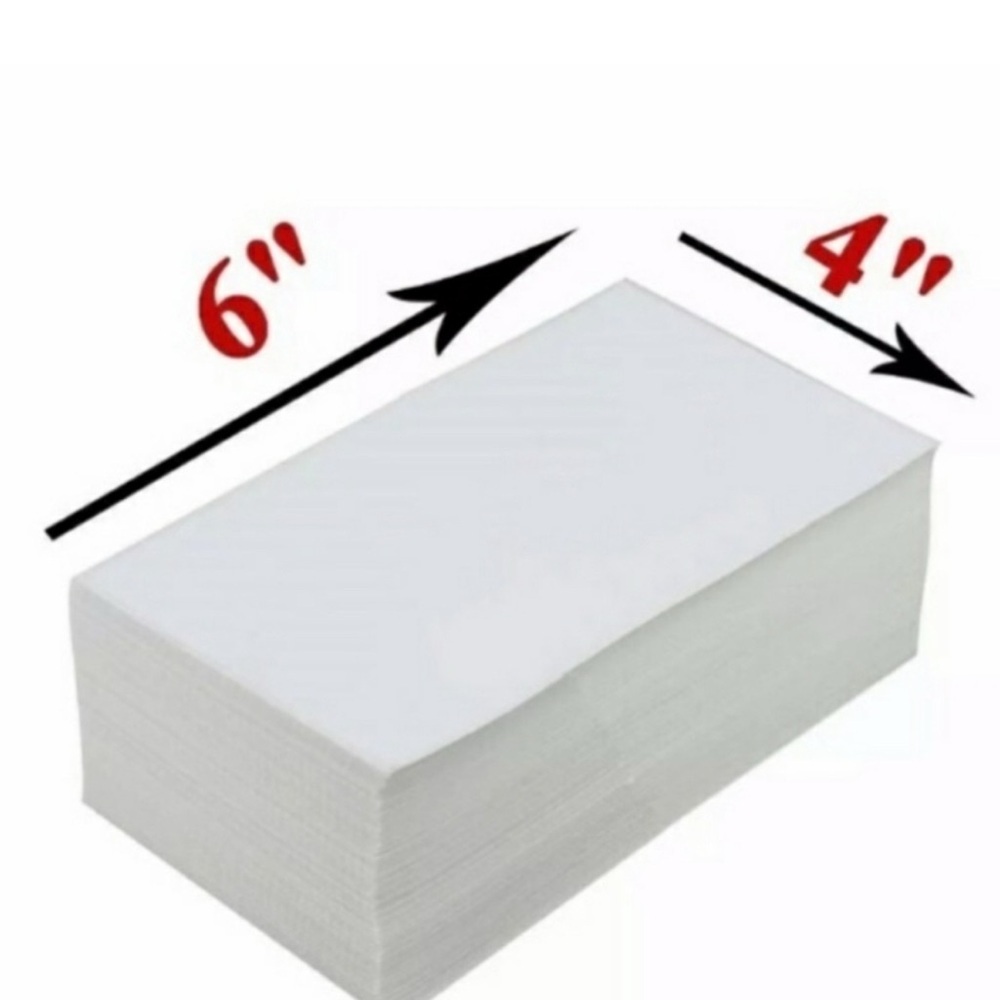Direct Thermal Shipping Labels for Zebra & Rollo Printers, Fanfold 500 PCS 4x6” - Picture 6 of 16
